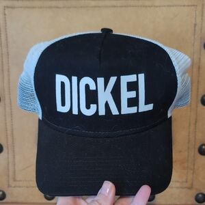 Black and White Trucker Hat